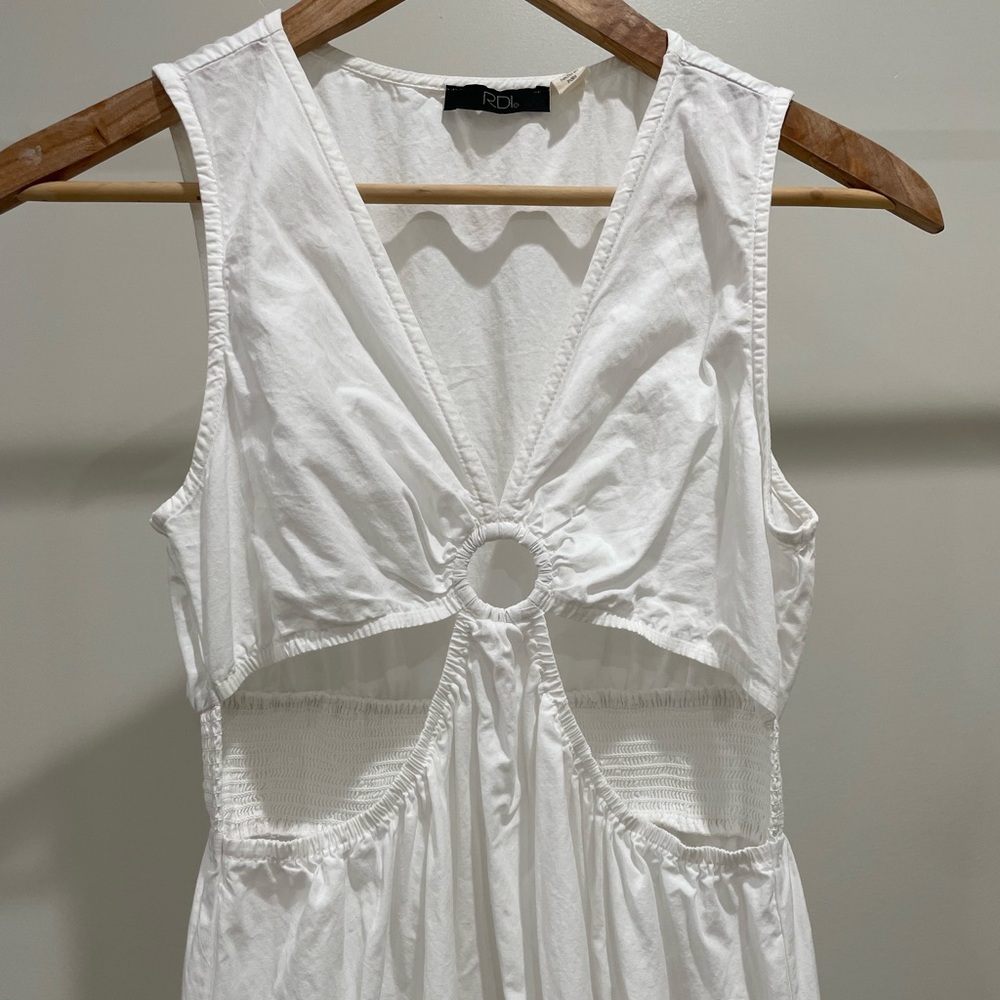 RDI Poplin Cutout Dress